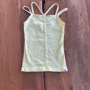 Abercrombie Kids girls ribbed tank top